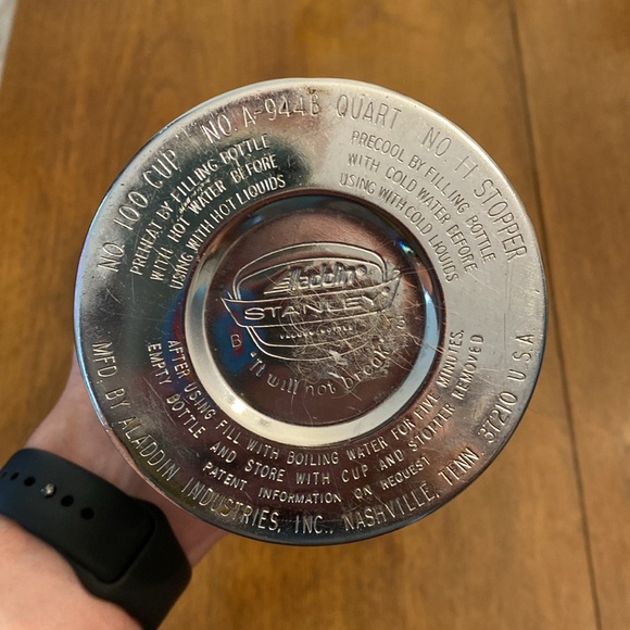 Vintage Stanley Thermos NO. A-944B Quart NO. 11 Stopper - Picture 6 of 7
